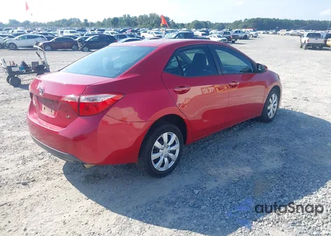 2017 Toyota Corolla Le z USA, uszkodzony, nr VIN 2T1BURHE8HC798315